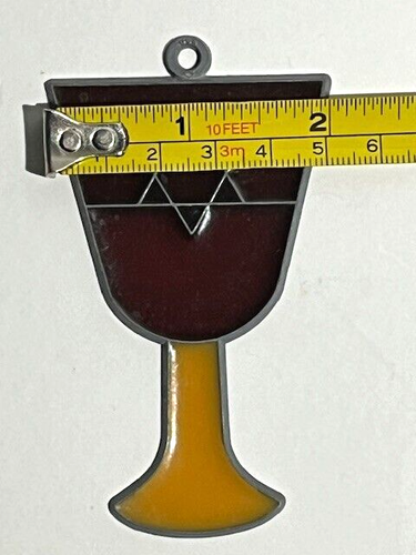 Charity - Acrylic Suncatcher Jewish Star - Demand a Ceasefire Now!! - Picture 4 of 4