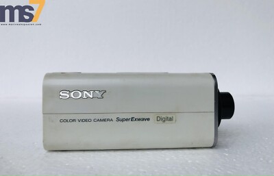 SONY SUPEREXWAVE SSC-E458P COLOR VIDEO CAMERA - STANDARD