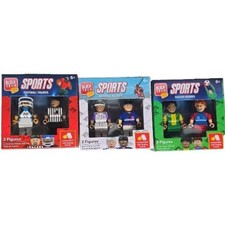 Three (3) ~ Block Tech Figure Boxes ~ SPORTS ...