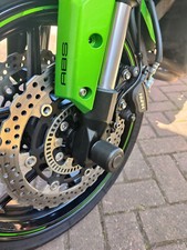 KAWASAKI VERSYS 650 2010 - 2025 CRASH PROTECTION FRONT AXLE OGGYS KNOBS SLIDERS