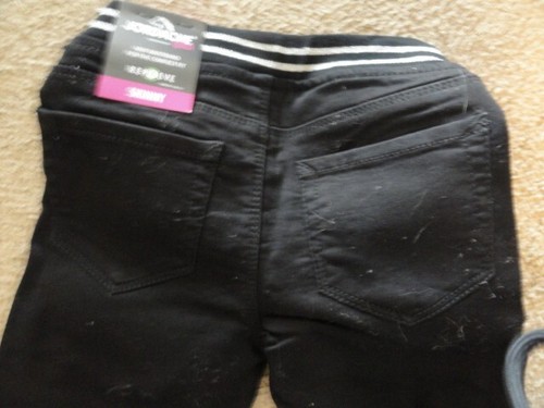 NEW JORDACHE GIRLS SKINNY JEANS BLACK SIZE 8 - Picture 3 of 3