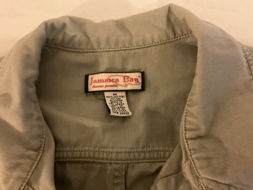 Women’s Green Cotton Twill Jacket Size M - Picture 3 of 8