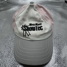 MoorMan's ShowTec Pink White Grey Baseball Cap K Products Adjustable Hat