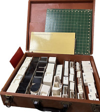 Rare Vtg SALESMAN SAMPLE Briefcase MULLINS/YOUNGSTOWN KITCHEN SCALE MODEL DESIGN