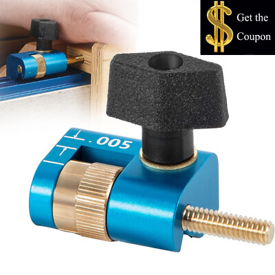 #ad KMS7215 Micro Adjuster for Kreg Precision Router Table amp; Band Saw Fence 26186 $23.88