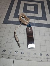 Stainless Steel Power Supply Foot Pedal Switch 4.25" L 1.25" W .25" H 6 Ft Cord