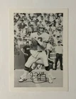 Vintage Buffalo Bills #12 Jim Kelly Autographed B&W 4.25 x 6 Action Photo