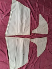 Mg Tf Nos Tan Canvas Side Curtains 1954-55
