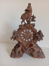 Jolie pendule, horloge ancienne Forêt Noire. A Restaurer.