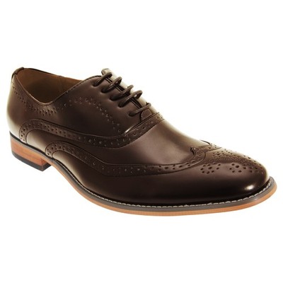 Goor Herren Oxford Brogue Schnürschuhe / Schuhe (DF547)