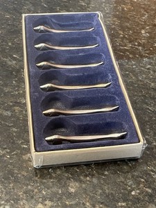 Vintage Daschund Knife Rest Set of 6 in package / box 