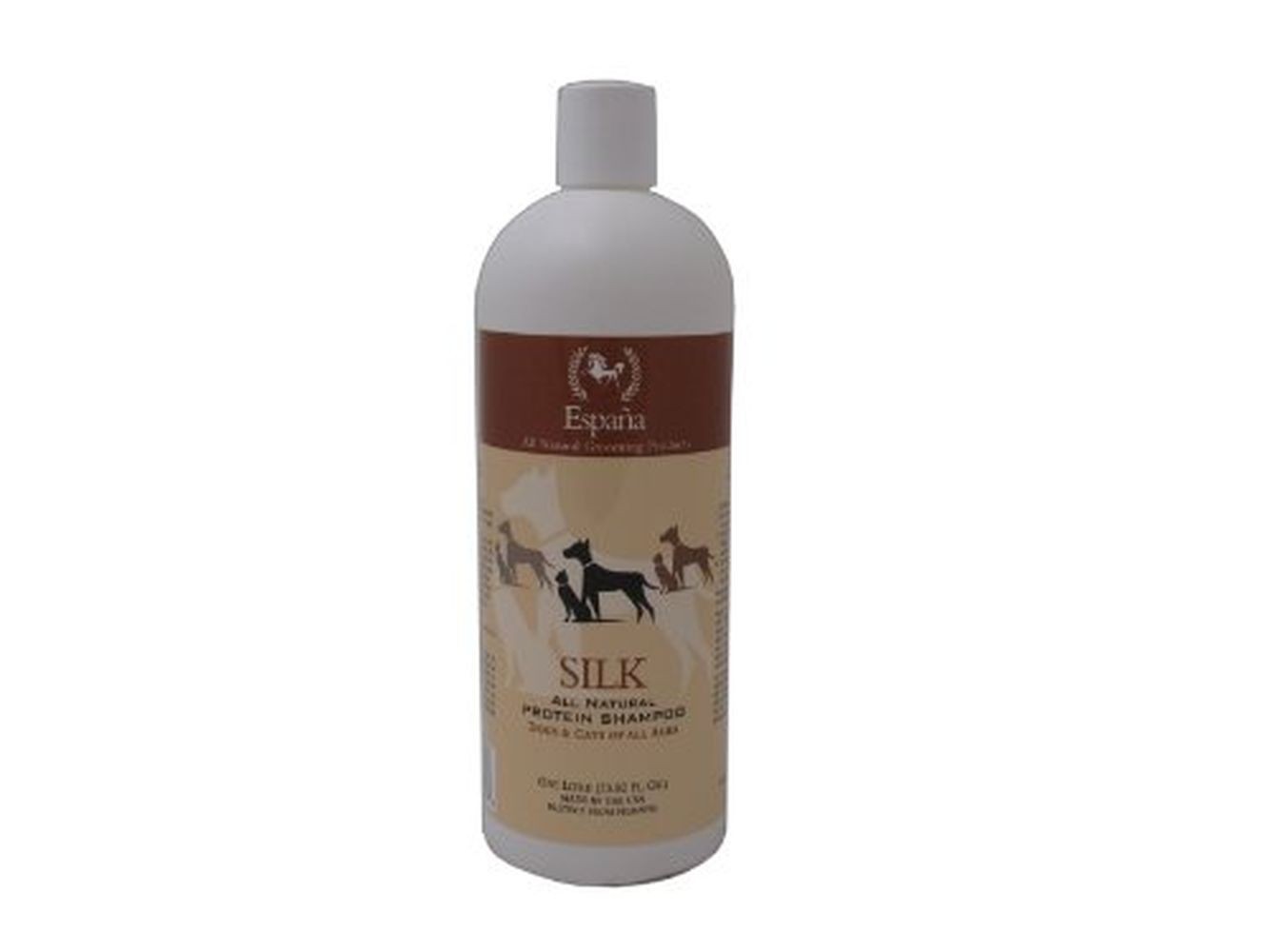 Espana Silk ESP0020DC Silk Protein Shampoo for Dogs&Cats,33.82-oz