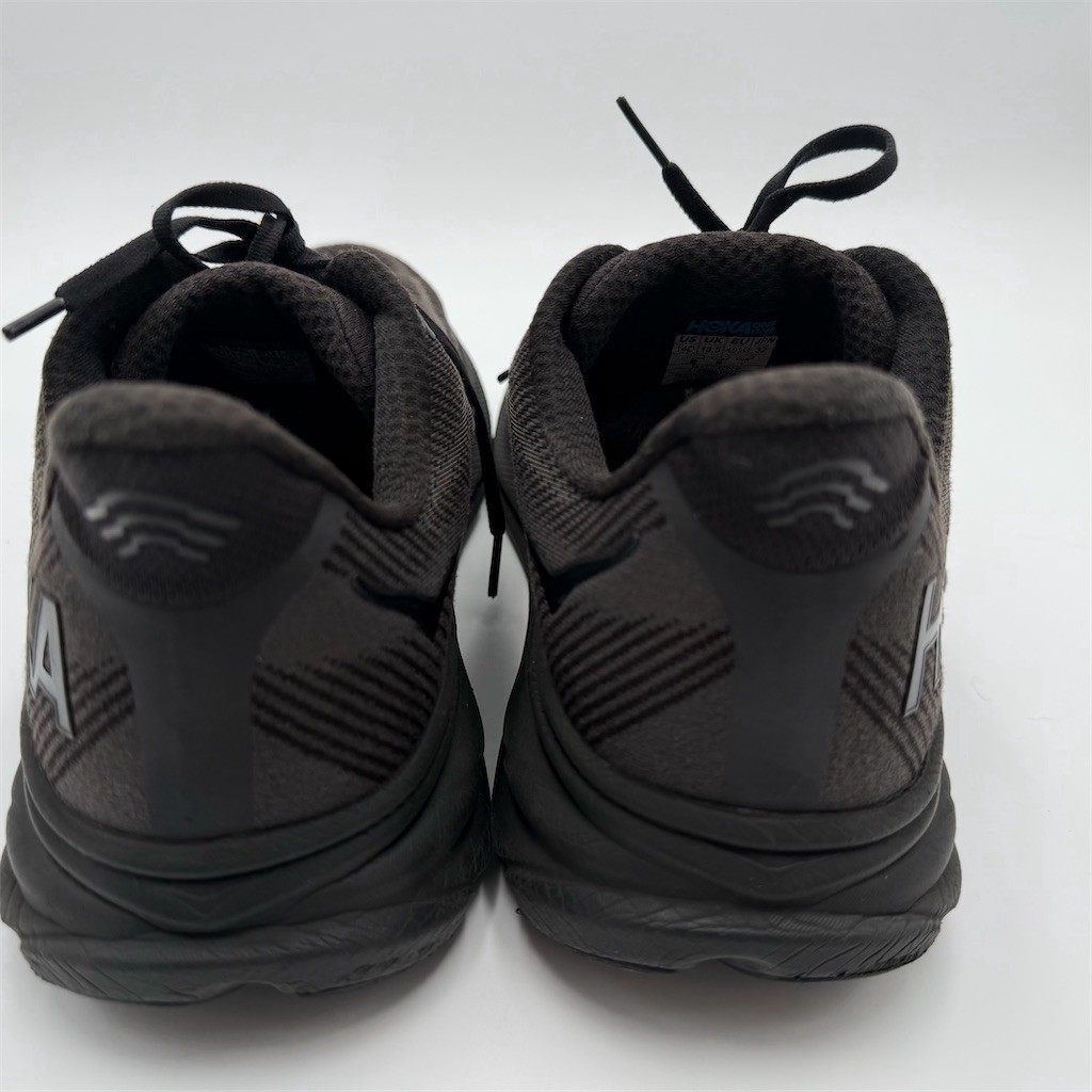 HOKA Clifton 9 Men's Running Shoes Black/Black Size 14 Wide 2E thumbnail 5