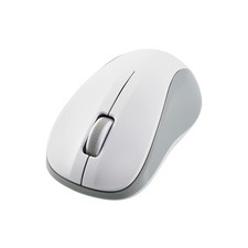 Elecom Wireless Mouse, Bluetooth, Quiet, 3 Buttons, Small, White, M-BY10BRSKWH