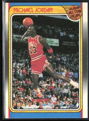Michael Jordan 1988-89 Fleer All-Star #120 Chicago Bulls