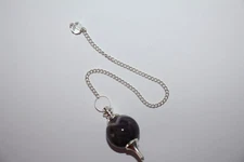 Amethyst Sephoroton Ball Sphere Crystal Dowsing Pendulum Divination Tool