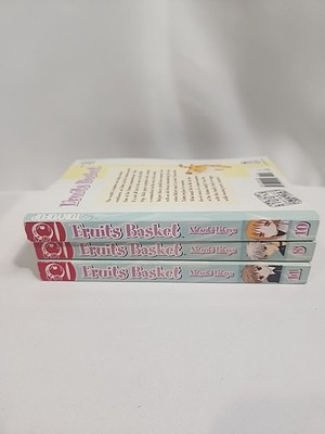 Fruits Basket Manga English Lot (Vol. 8,10,11) Natsuki Takaya