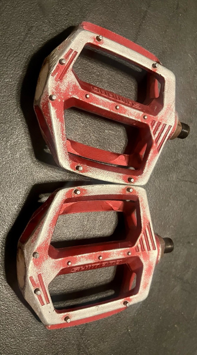 DOT　SHIMANO DX old school  bmx BMXペダル Old School Bmx Shimano Dx 1/2 Inch Red Pedals | eBay