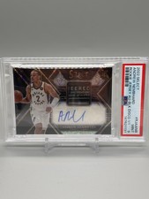 2022 Panini Select Andrew Nembhard Rookie Jersey Patch Auto Black Disco 1/1 PSA9