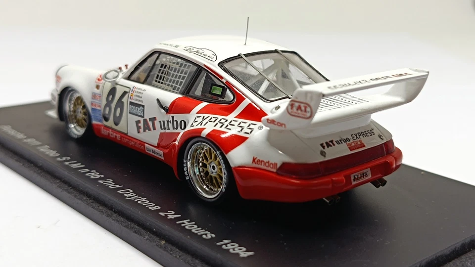 Porsche 911 Turbo S LM 1994 Wollek-Dupuy-Pareja-Barth 2nd 24 h Daytona Spark 43 - Imagen 4 de 4