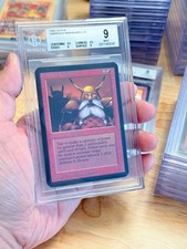 BGS 9 MAGIC THE GATHERING 1993 ALPHA DWARVEN WARRIORS MTG psa cgc
