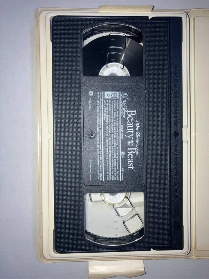 Beauty and the Beast VHS Walt Disney's Black Diamond Classic 1325 - Image 3 of 4