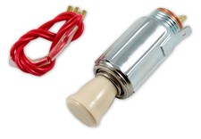 New Type 1 Vw Beetle 1950-1967 Accessory Cigarette Lighter 12 Volt With Ivory