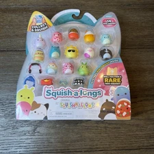 Squish-A-Longs Mini-Squish Pack Of 19 Pieces And Mystery Squish