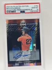 2023 Panini Extra * Prime Numbers  * Bryce Eldridge /60 PSA 10 Pop 1 Auto 36/60