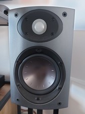 Mordaunt Short Aviano 1 XR Bookshelf Speakers Black Pair In Excellent Condition