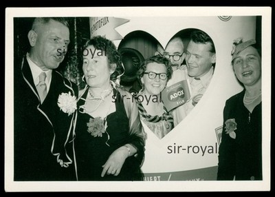 People with Adox Film Flags in Philips Photoflux Photo Tube - 1960s Photo 9x6cm