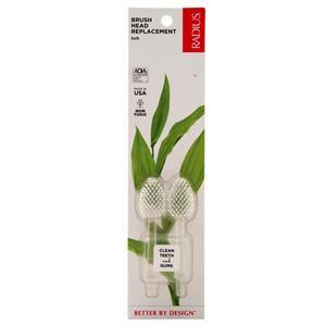 Сменная мягкая насадка Radius Brush Head Replacement Soft, 2 шт.