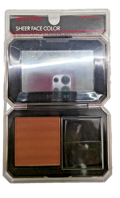 NEW Revlon SHEER FACE COLOR BLUSHING POWDER FOR FACE AND CHEEK-SHEER TAWNY