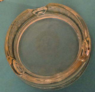 Australian Hotel Ashtray Spencer St Melbourne Jas Powers Proprietor Round Glass