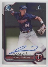 2022 Bowman Chrome Prospect Auto Danny De Andrade #CPA-DDE Auto 1j7t