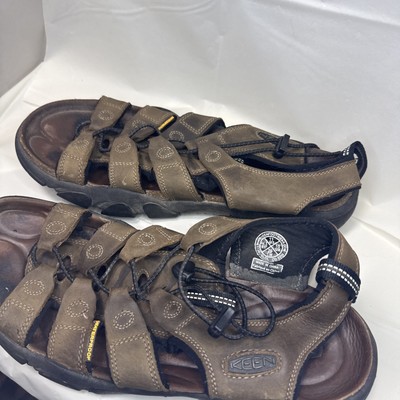 Keen Fisherman Sandals Mens 11 Brown Leather Trail Outdoor Sport Summer Keen Hyperport Fisherman Sport Sandals (For Men) - Save 53% main image 3