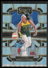 2024-25 Panini Select WNBA Silver Prizm Concourse Nneka Ogwumike #90