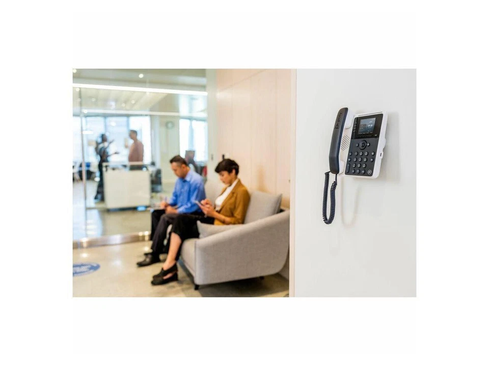 HP Poly Edge E100 IP Phone Corded - Desktop, Wall Mountable | 82M86AA - Image 2 of 4