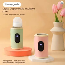 Portable Baby Bottle Warmer USB Milk Heater for Car Travel Nursing