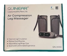 QUINEAR Leg Massager, Air Compression Calf Wraps Massager for Leg Circulation 