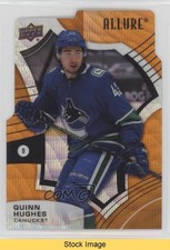 2021-22 Upper Deck Allure Orange Slice Quinn Hughes #45 READ 1j1a