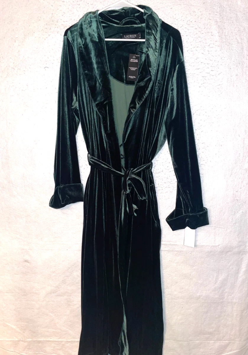 chinese dress ladies Lauren Ralph Lauren Recycled Poly Dalton Fleece Robe for Women - Polyester  Construction main image 0