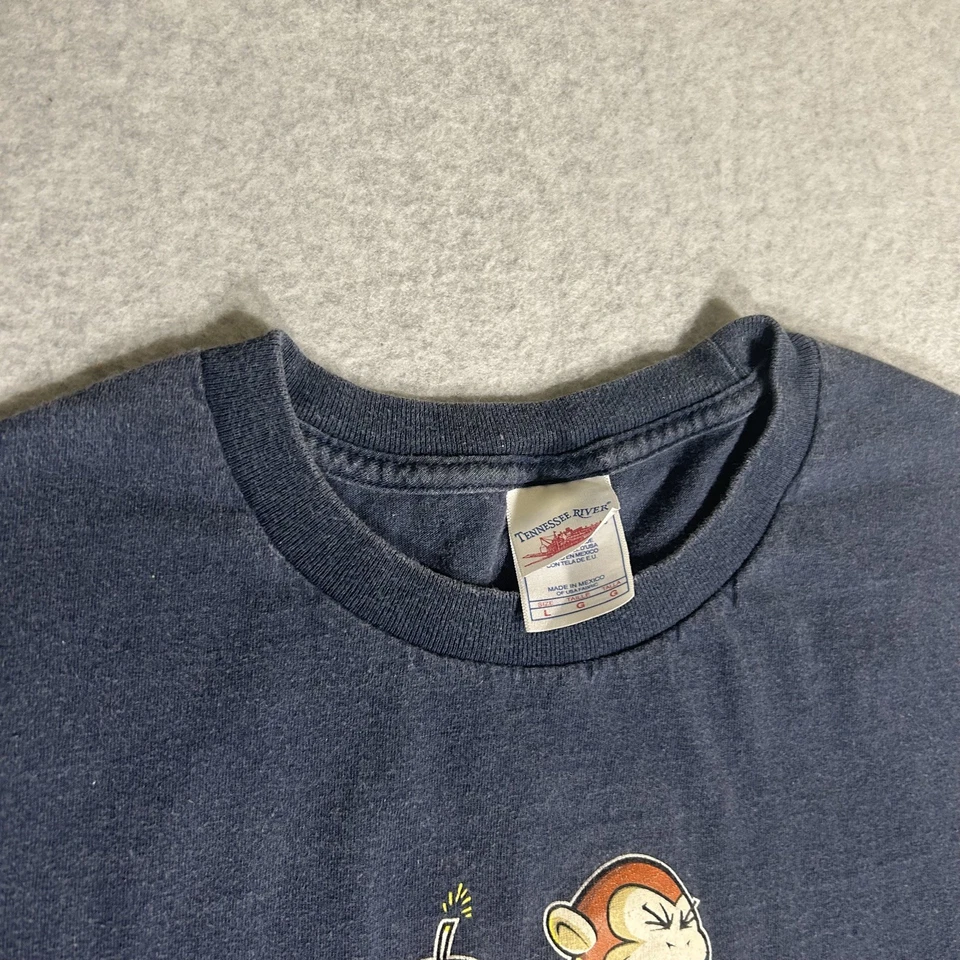 De colección. Camiseta Y2K I’m A Slow Learner Blind Skateboards Estilo Azul Desteñida Para Hombre Grande Foto 3 de 4