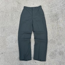 True Vintage 60s Army Trousers 30x31 Wool TROP AG-344 Class 3 Military Pant 107