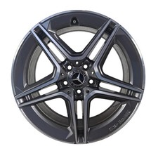 20192021 Mercedes Benz C300 18x8.5 Wheel Rim Dark Gray Machined Used