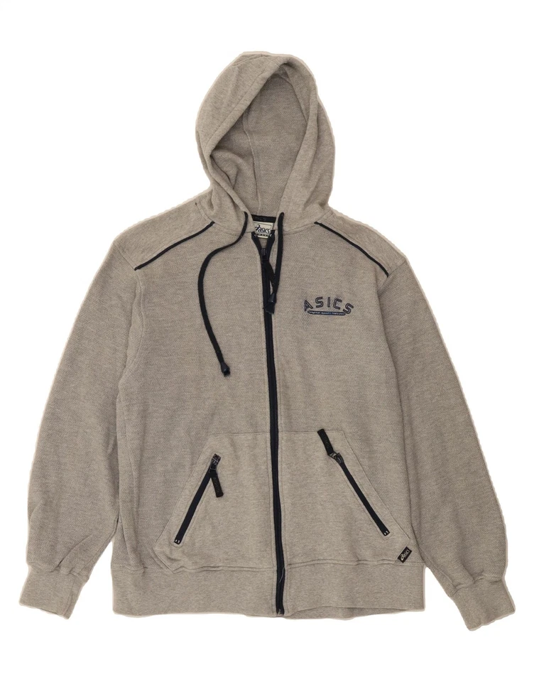 Chándal completo con capucha para mujer ASICS Reino Unido 18 XL gris algodón KF12 Foto 2 de 4