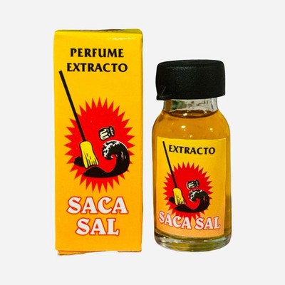 SACA SAL Perfume Extracto Para la Buena Suerte, Contra Negatividades Limpia
