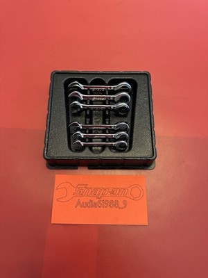 Snap On 6 Stck. metrisch Flankenantrieb kurze Spezialeinsätze Kombination Schraubenschlüssel Set OXIRM707,