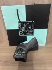Scotty Cameron Circle T Mid Mallet head cover Gray/Scotty Blue Rare Mint
