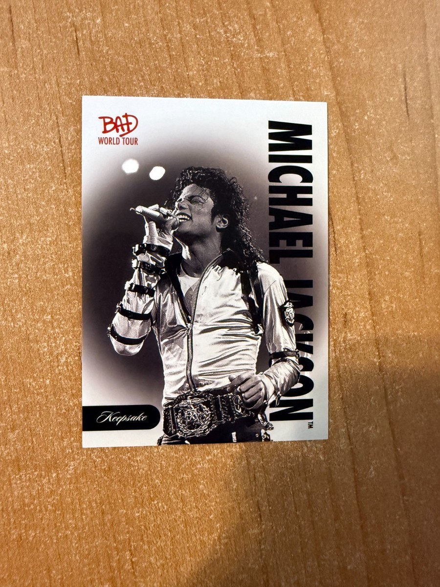 2026 Keepsake Premiere Edition - Michael Jackson - Bad World Tour